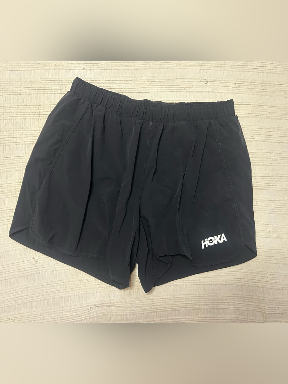 Hoka Mens Performance Woven 5 inch Shorts Sz L